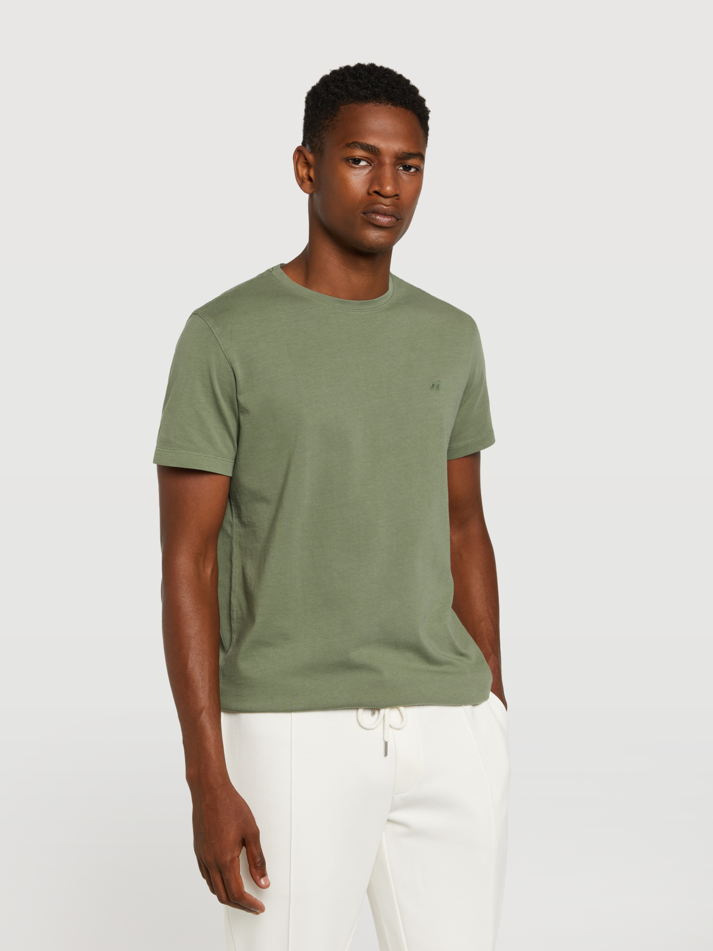 T-Shirt Light Green Sport Man