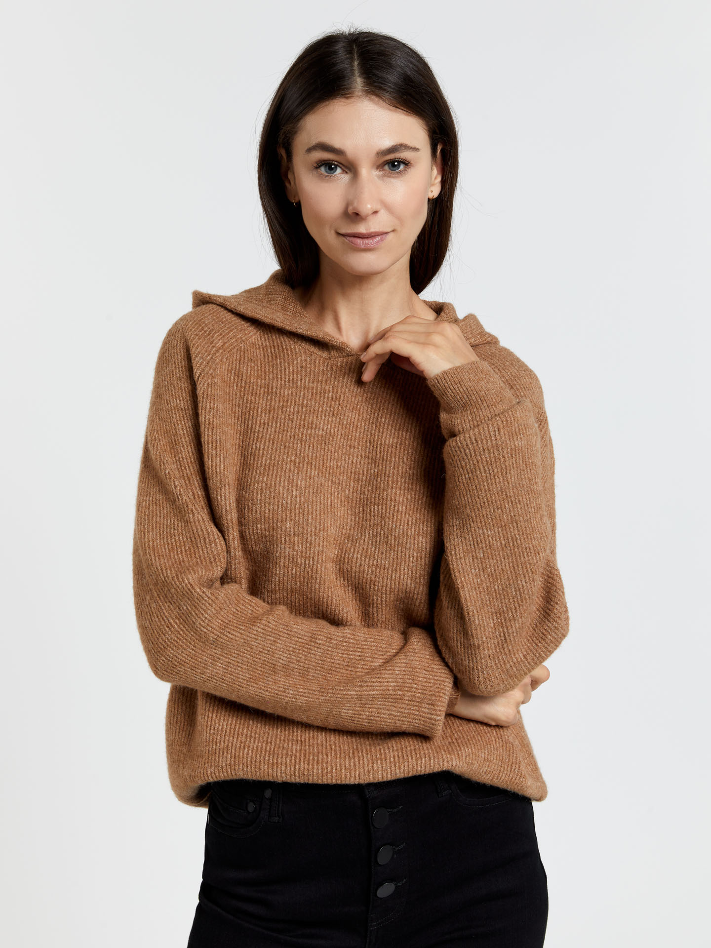 Sweater Camel Casual Woman