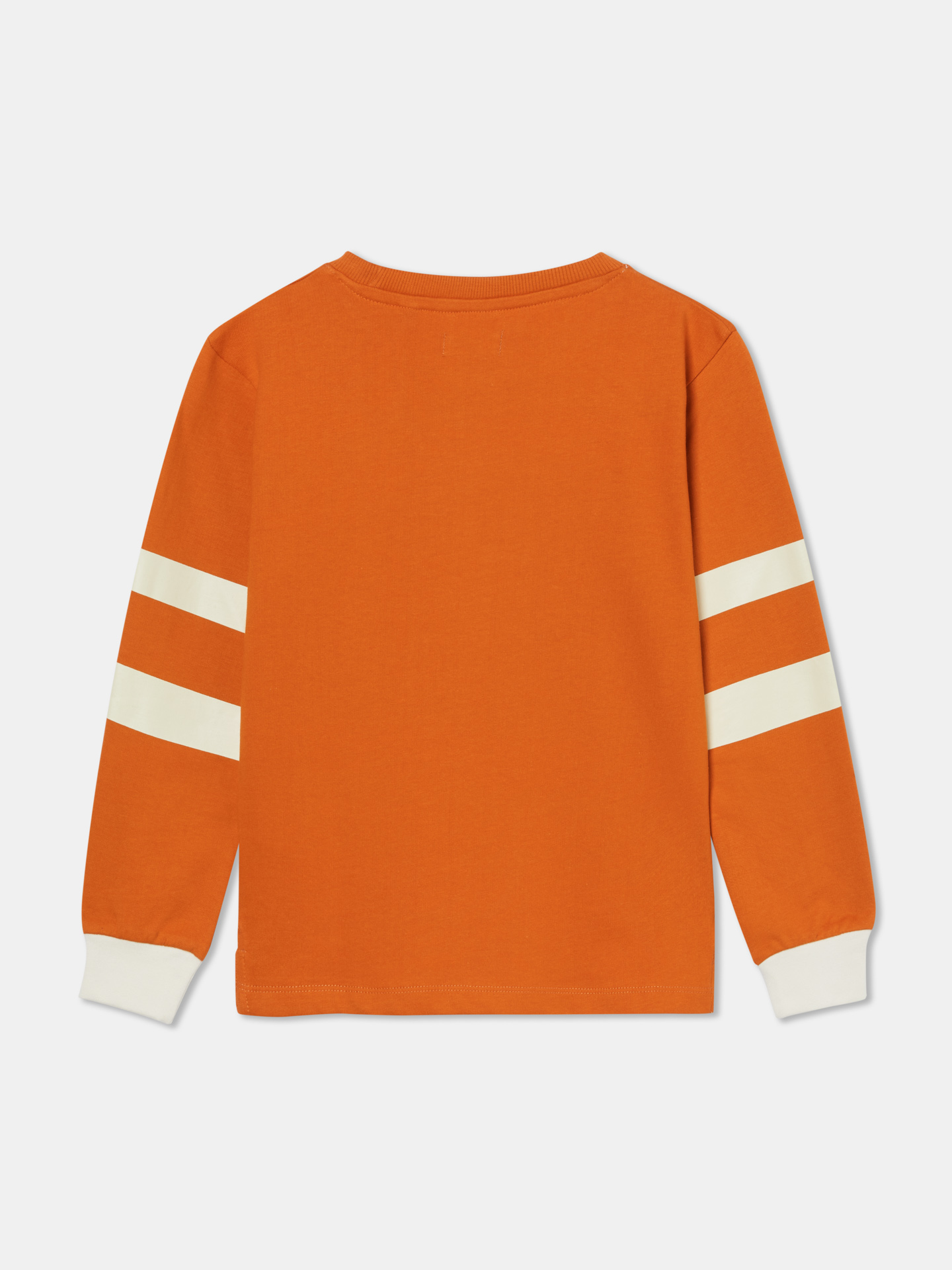 Long Sleeve T-Shirt Orange Casual Boy