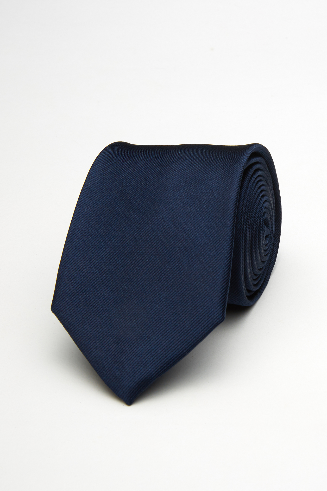 Gravata Azul Escuro Classic Homem