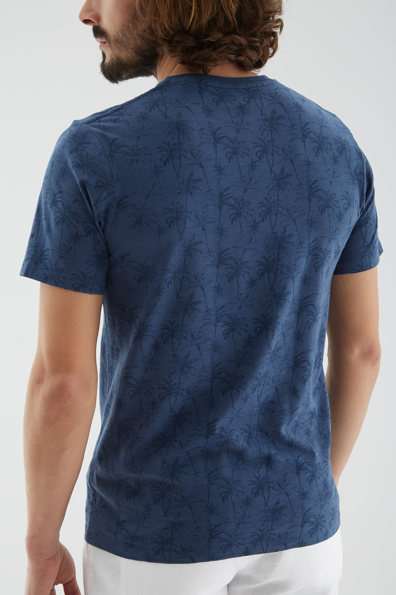 T-Shirt Azul Sport Homem