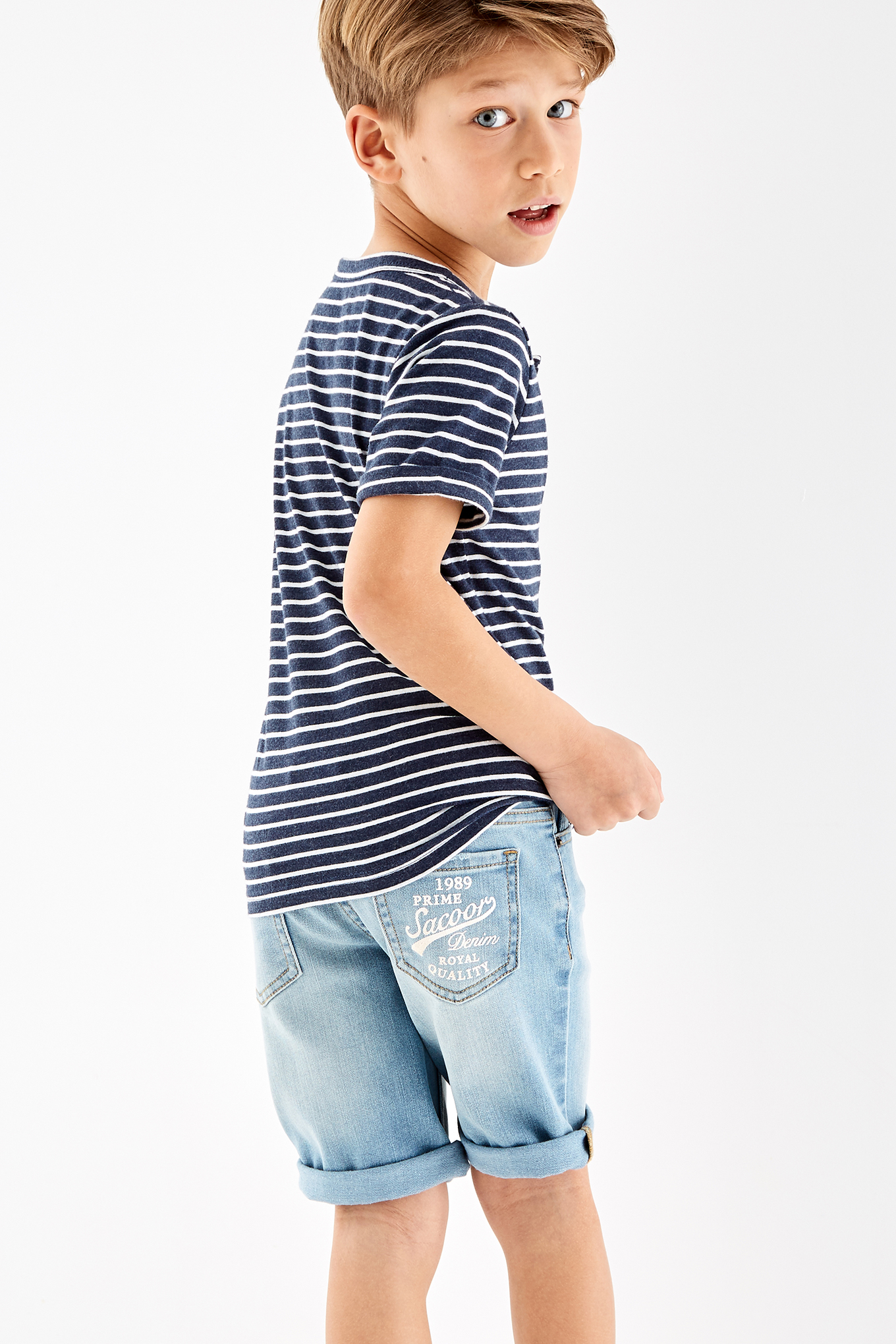 T-Shirt Stripes Sport Boy
