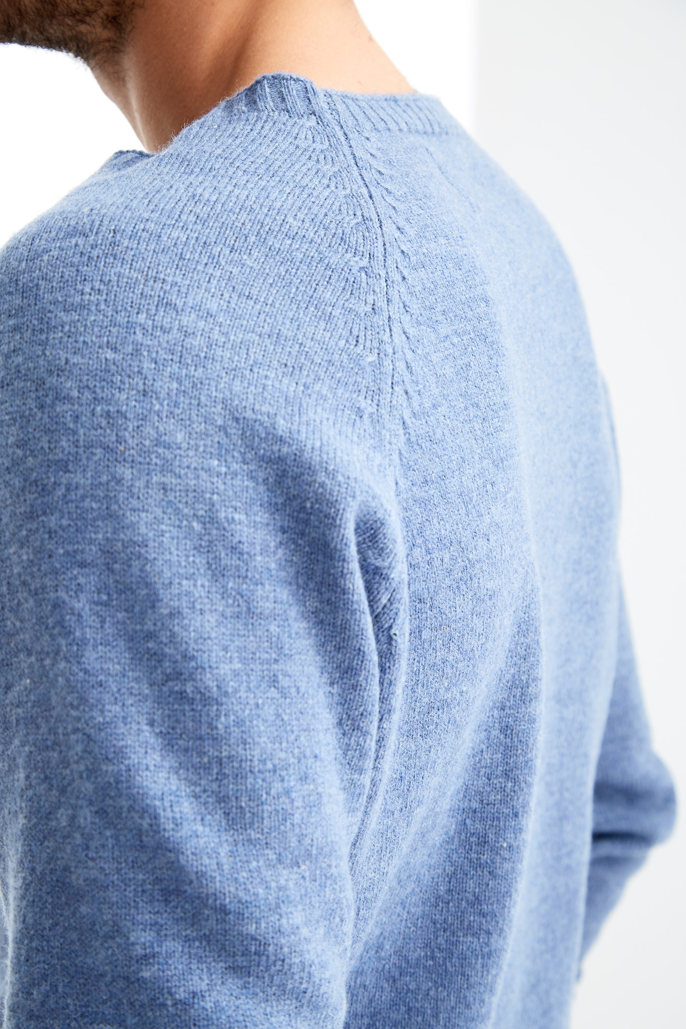 Sweater Medium Blue Casual Man