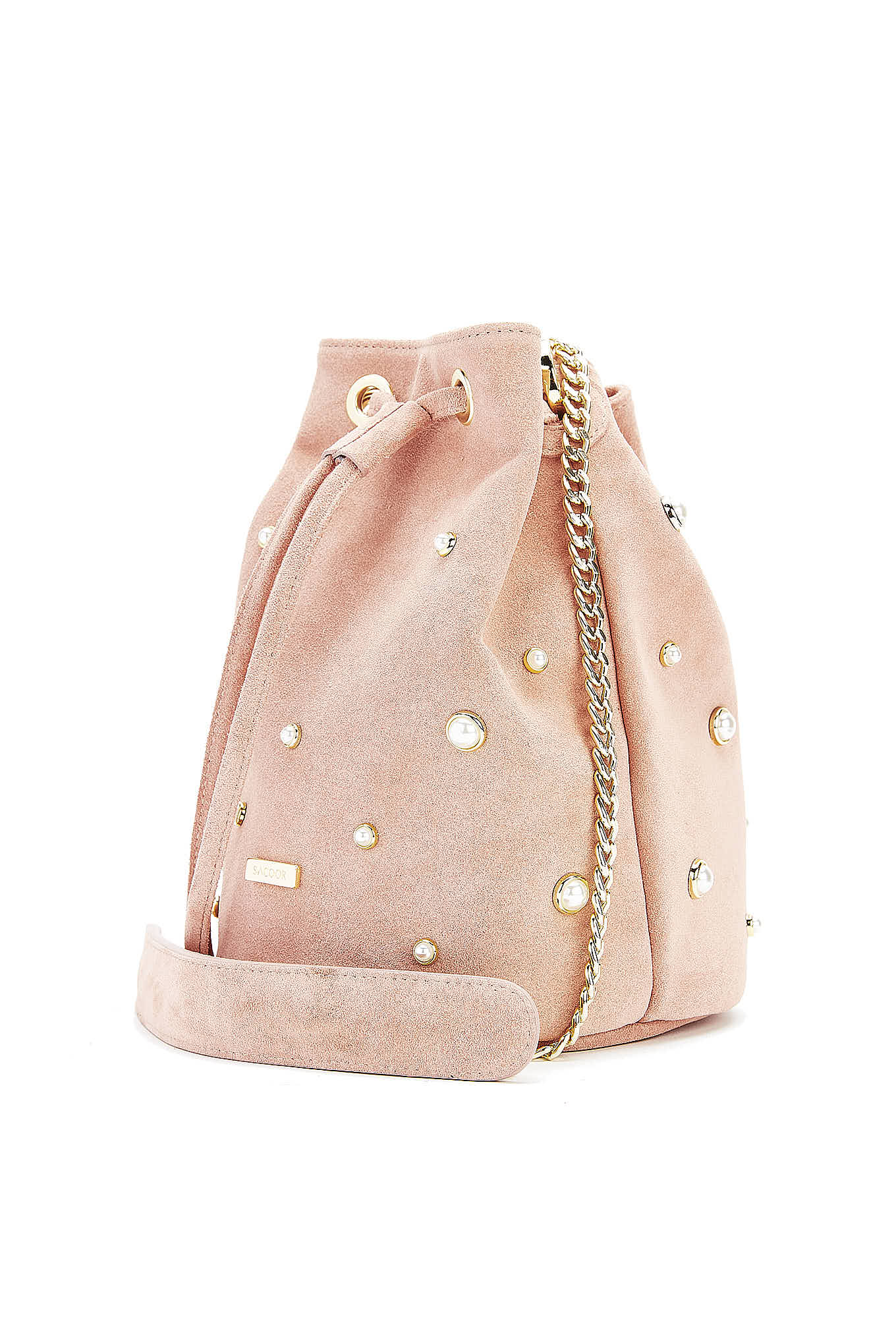 Bag Pale Pink Classic Woman