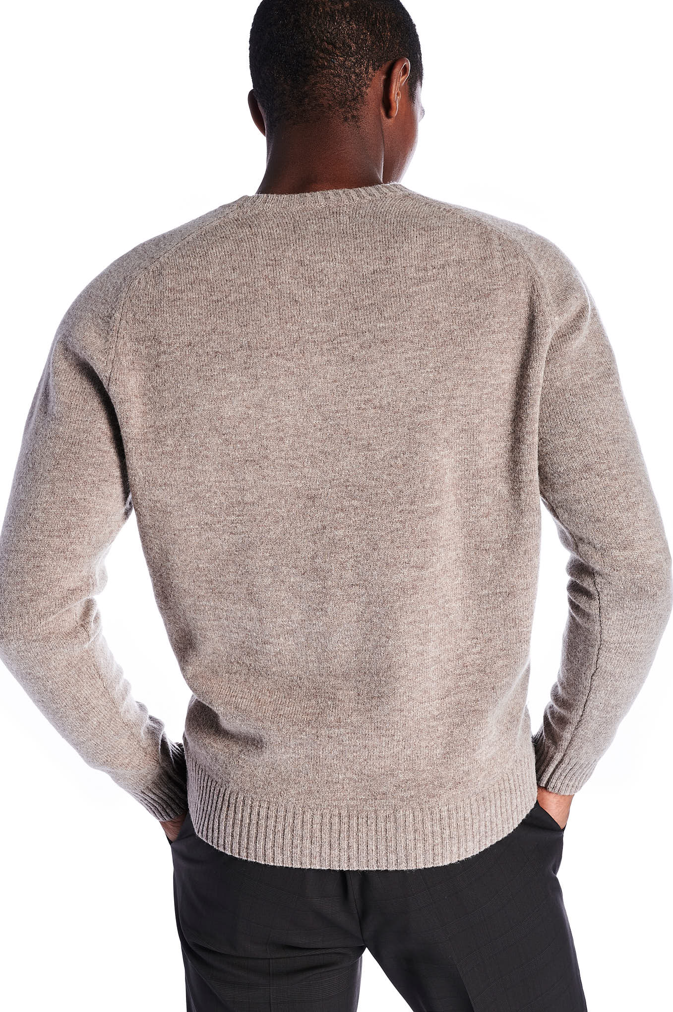 Sweater Beige Casual Man
