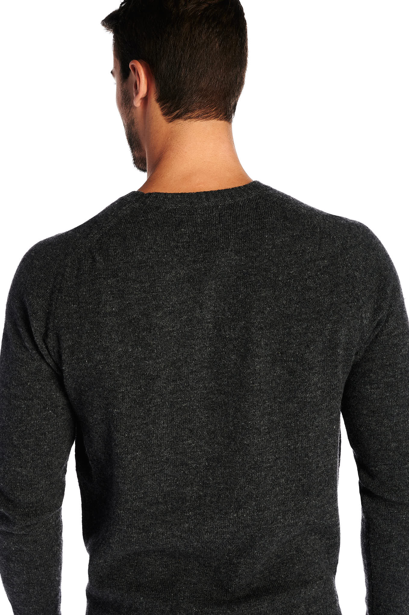 Sweater Dark Grey Casual Man