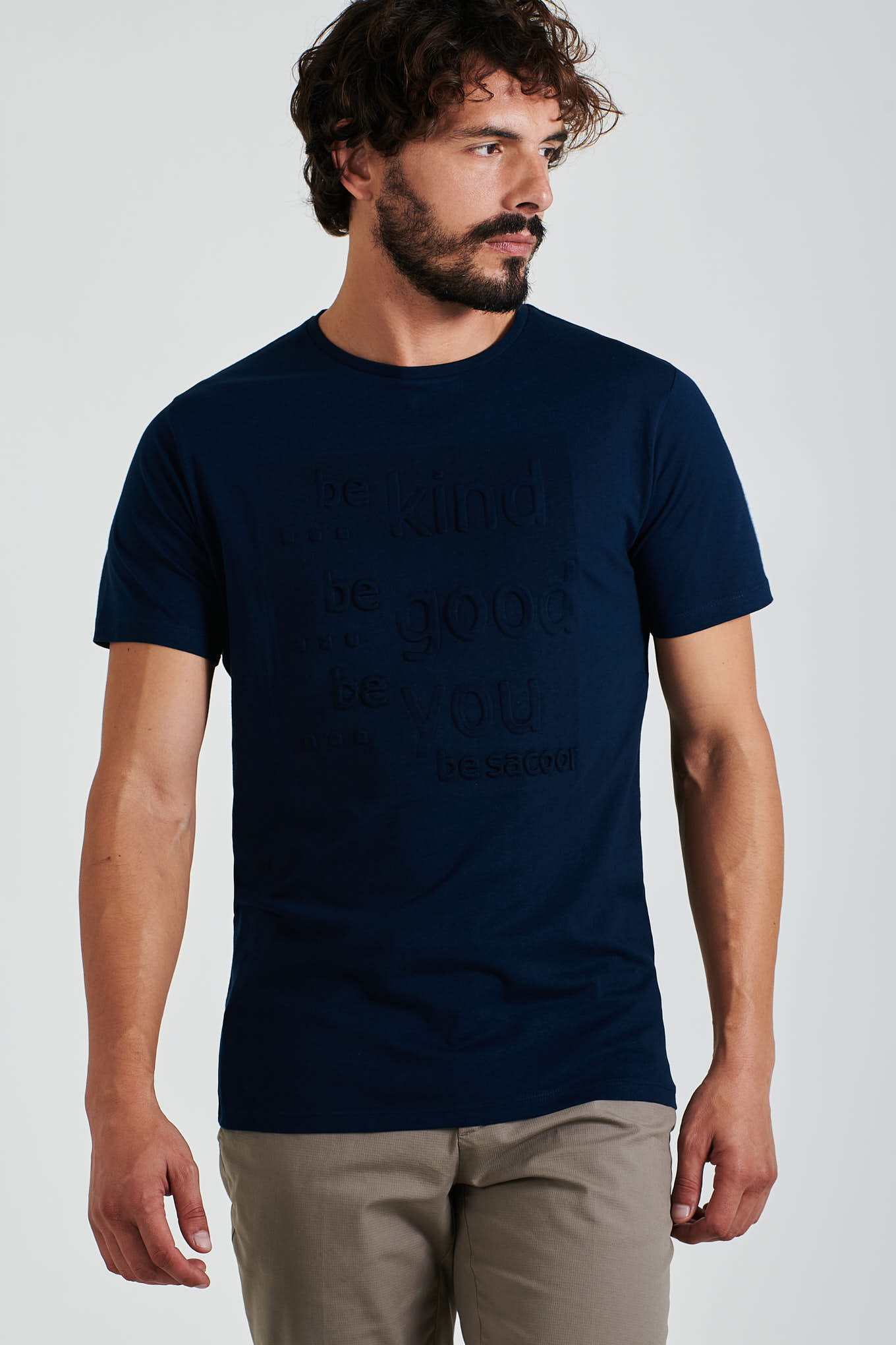 T-Shirt Dark Blue Sport Man