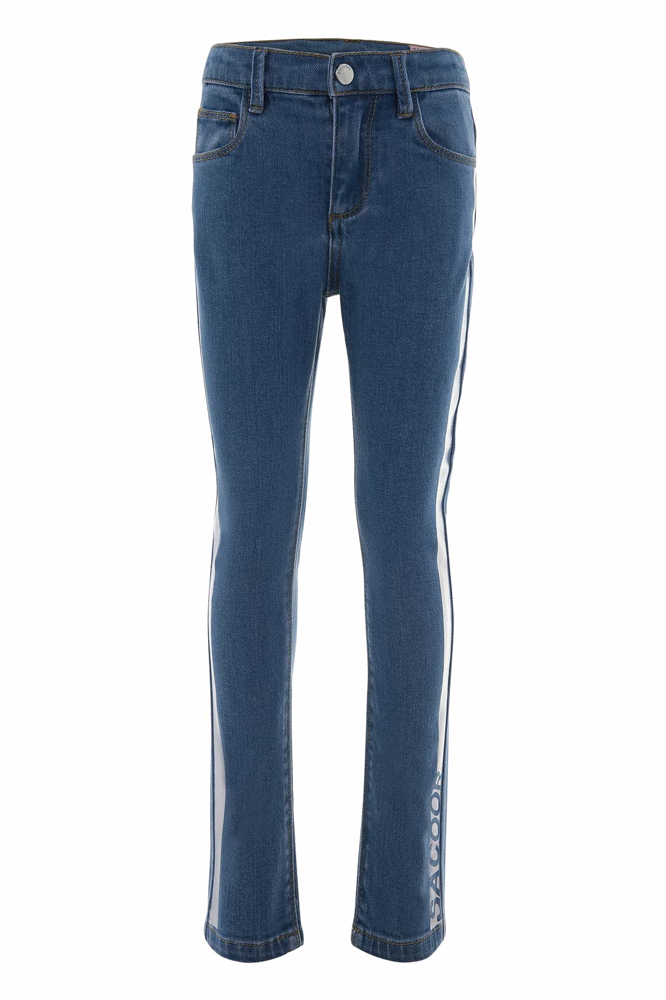 Jeans Medium Blue Casual Girl