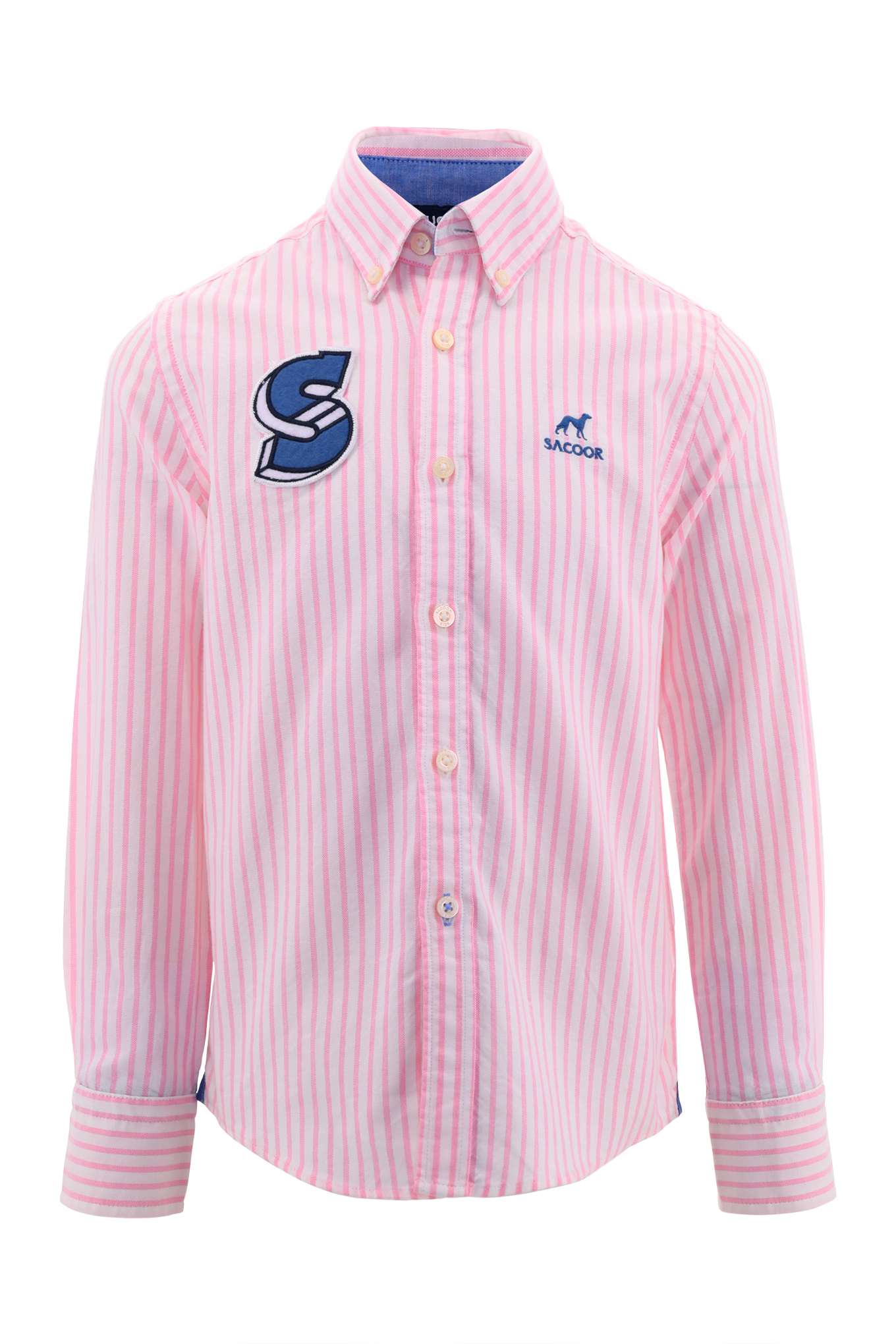Shirt Light Pink Casual Boy