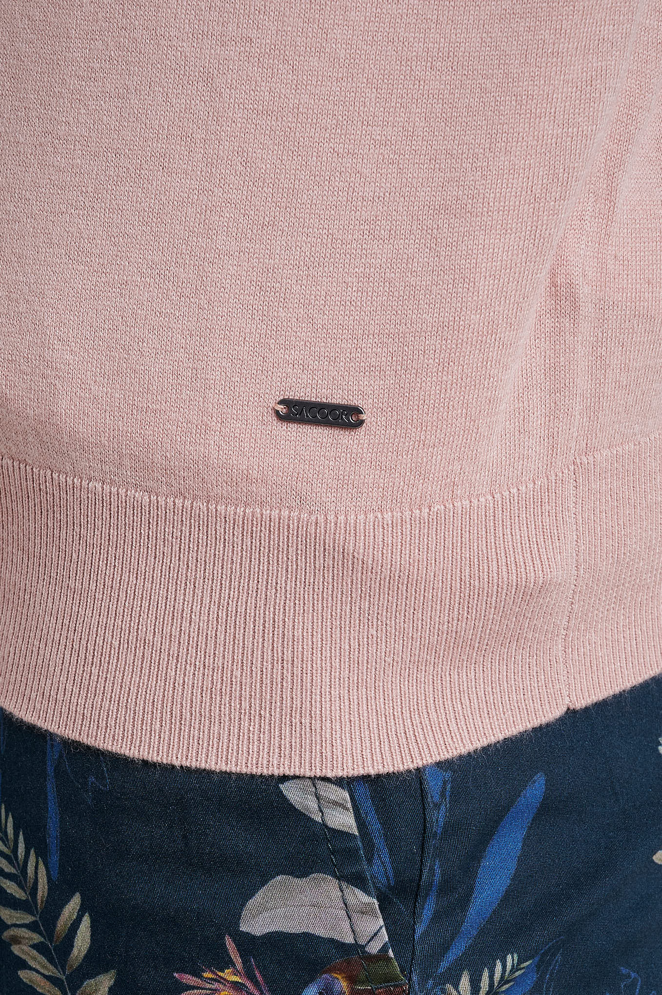 Sweater Pale Pink Casual Man