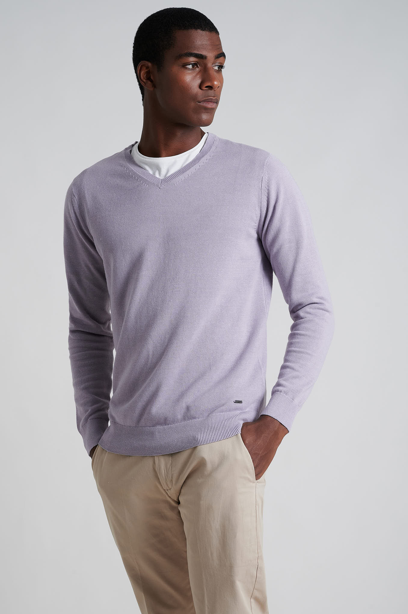 Sweater Lilac Casual Man