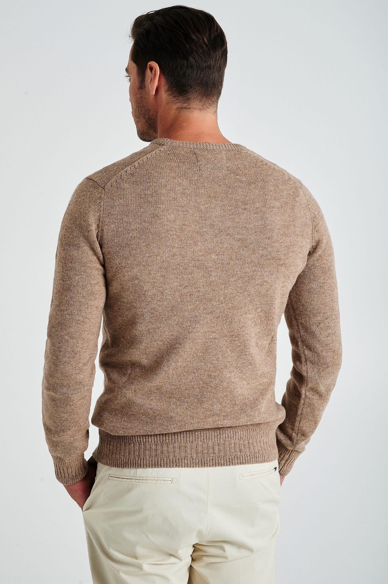 Sweater Beige Casual Man