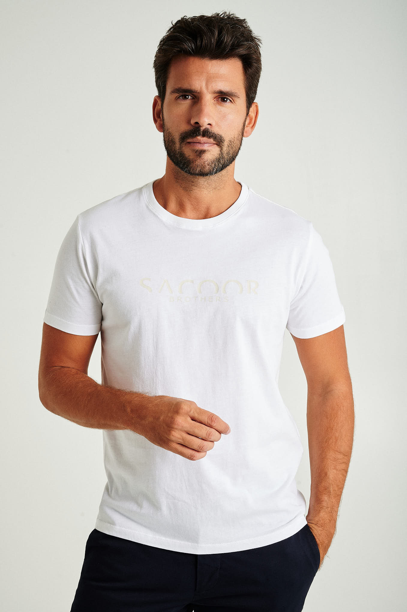 T-Shirt White Relax Man