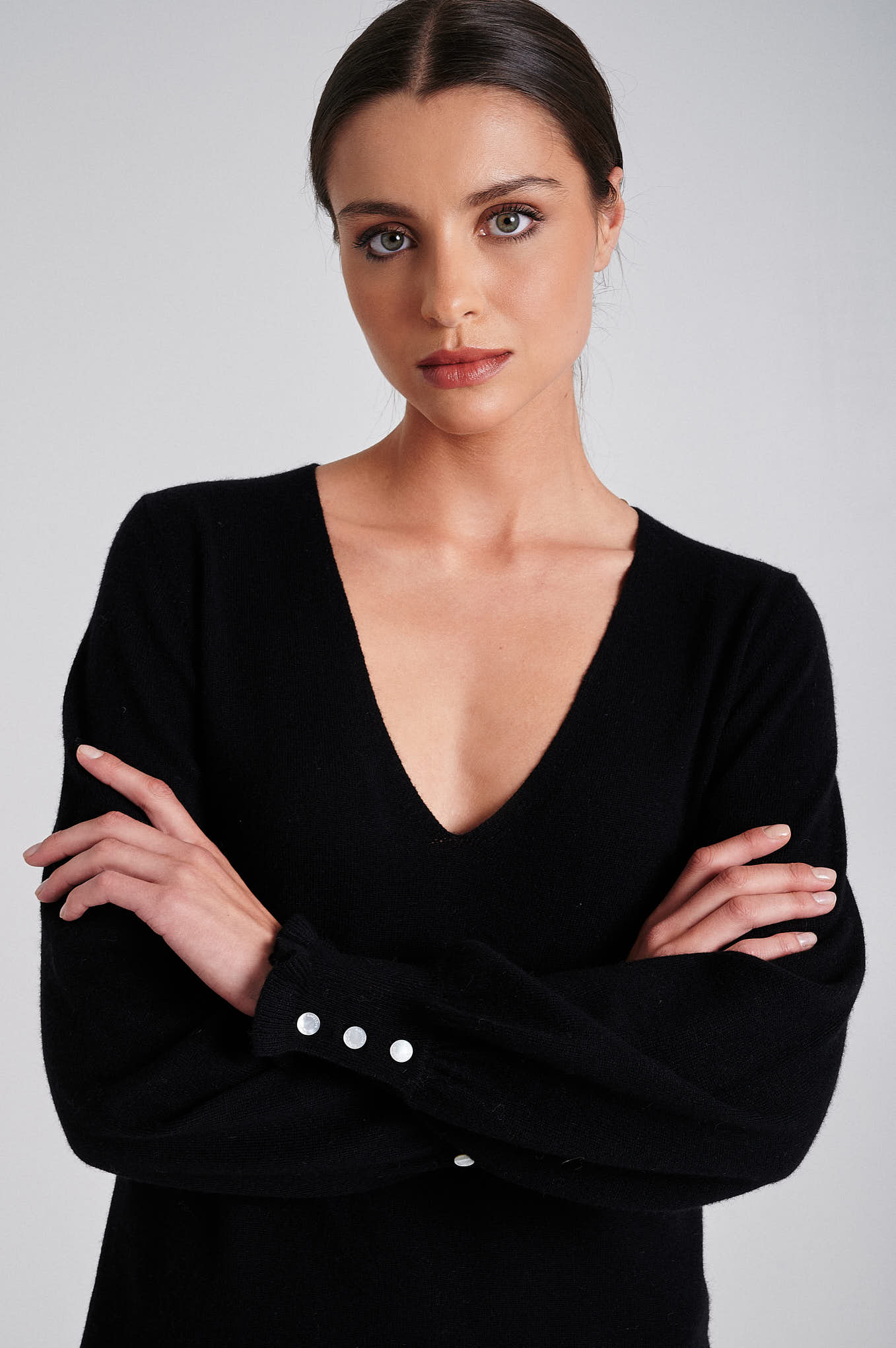 Sweater Black Casual Woman