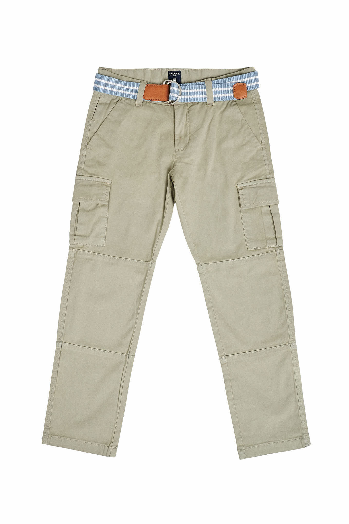 Cargo Trousers Khaki Casual Boy