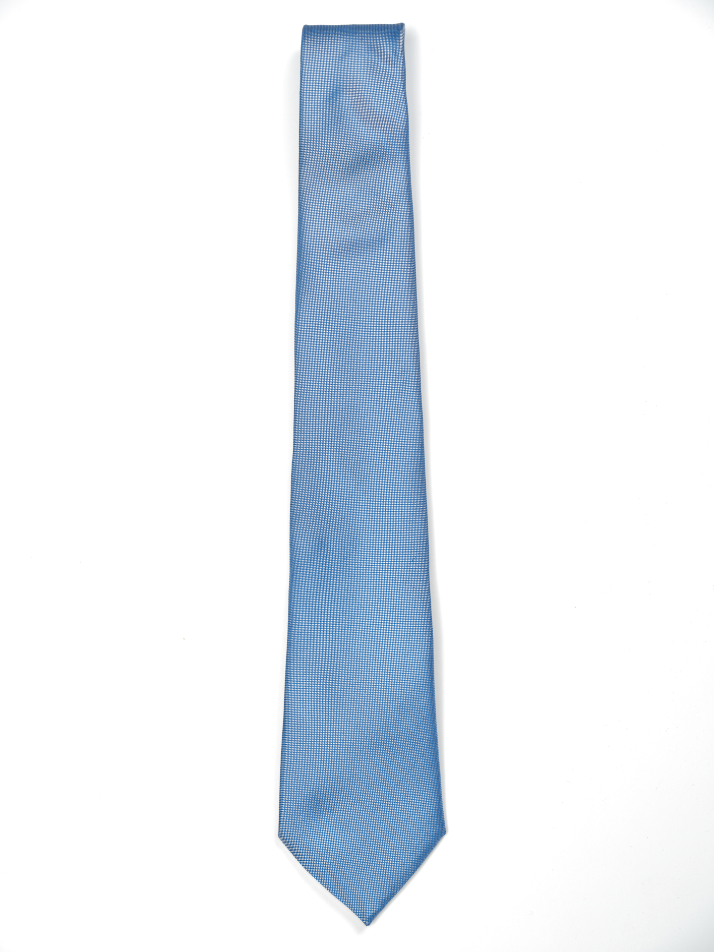 Gravata Azul Médio Classic Homem